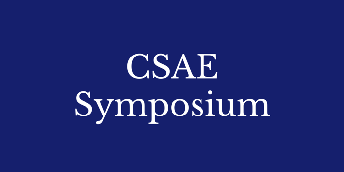 CSAE Symposium